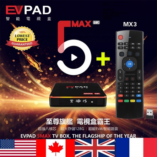 Caja de TV EVPAD 5Max